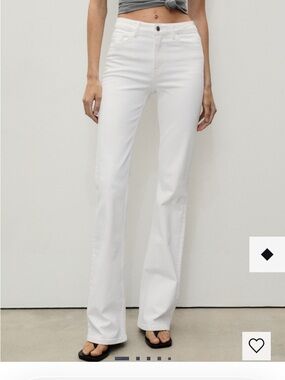 Mango White Flare Jeans NWT